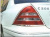 Mercedes-Benz W203 C-class накладки на задние фонари хромированные, комплект 2 шт.